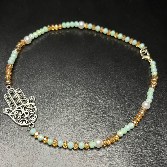 HAMSA NECKLACE/CHOKER! - Picture 3 of 4